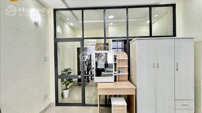 Cho thuê căn hộ 1 bedroom full nội thất, bancony, máy giặt riêng gần Chợ Tân Định_nhà thờ Tân Định - Ảnh 3