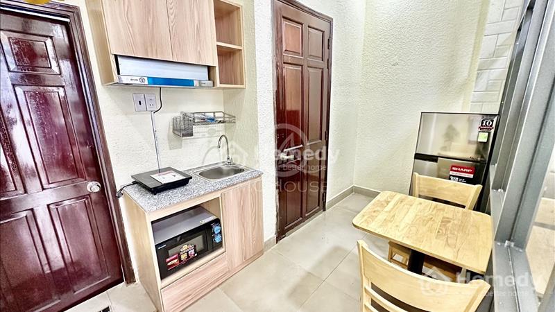 Cho thuê căn hộ 1 bedroom full nội thất, bancony, máy giặt riêng gần Chợ Tân Định_nhà thờ Tân Định - Ảnh 9