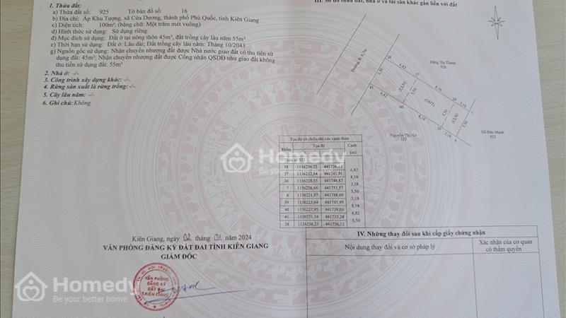 Bán đất nền dự án Huyện Phú Quốc - Kiên Giang giá 970.00 Triệu - Ảnh 2