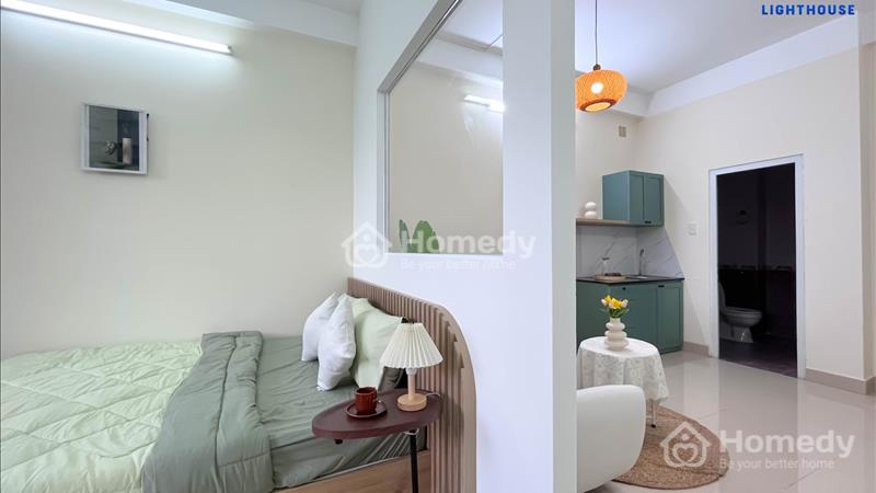 1PN siêu xinh xịn xò có ban công ngay Vincom gò vấp - Ảnh 4