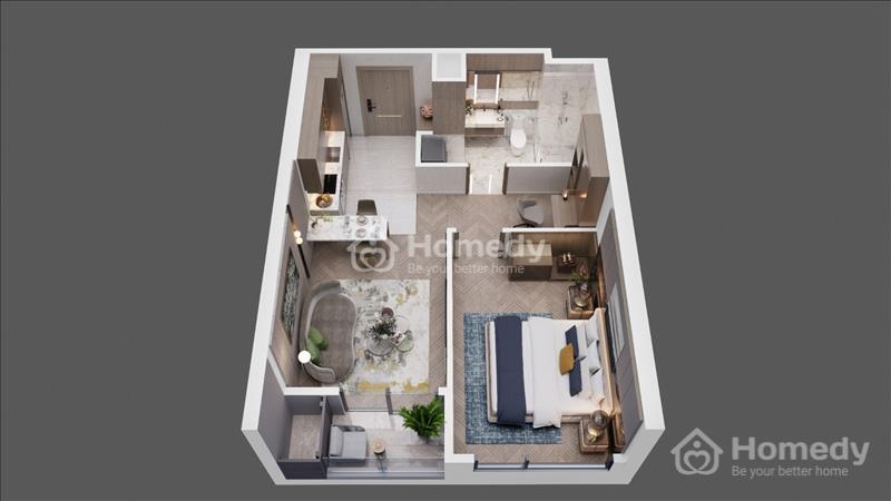 Bán căn hộ hàng hiệu 1n+1 45m Lumiere Evergreen trung tâm Smart City  giá 2.6 Tỷ - Ảnh 1