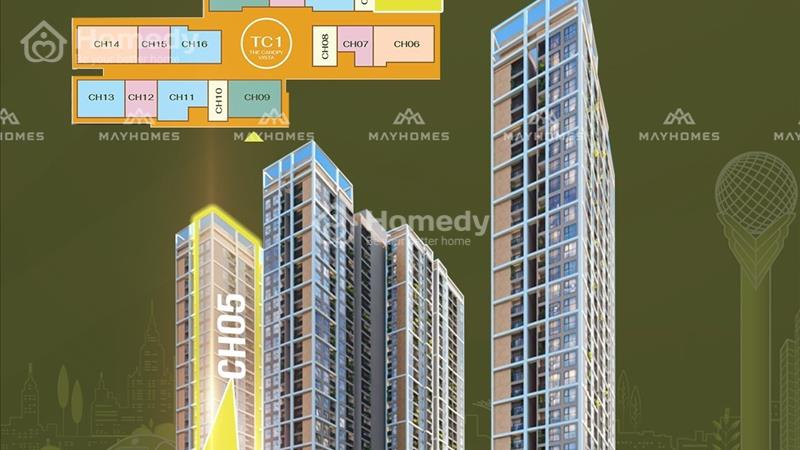  siêu rẻ căn 3pn+1 Canopy tại Vinhomes smart city. view cực đẹp tiến độ giãn 2 năm, giá 5,9tỷ - Ảnh 1