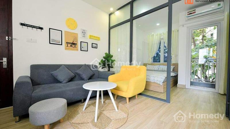 Cho thuê căn hộ dịch vụ Quận 1 mặt tiền Hoàng Sa , Ngay cầu Thị Nghè Thảo Cầm Viên - Ảnh 1
