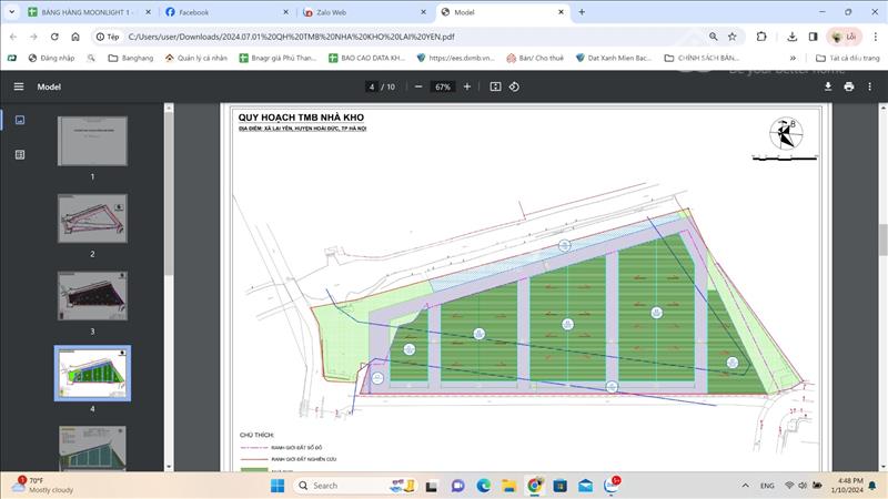 Cho thuê đất, nhà xưởng, kho bãi Huyện Hoài Đức - Hà Nội giá thỏa thuận - Ảnh 4