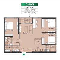 Chỉ 56tr/m mua được 3n+1dt 100m Canopy trả dần 2 năm, tiện đỗ xe tại Vinhomes Smart City giá 5,6 tỷ