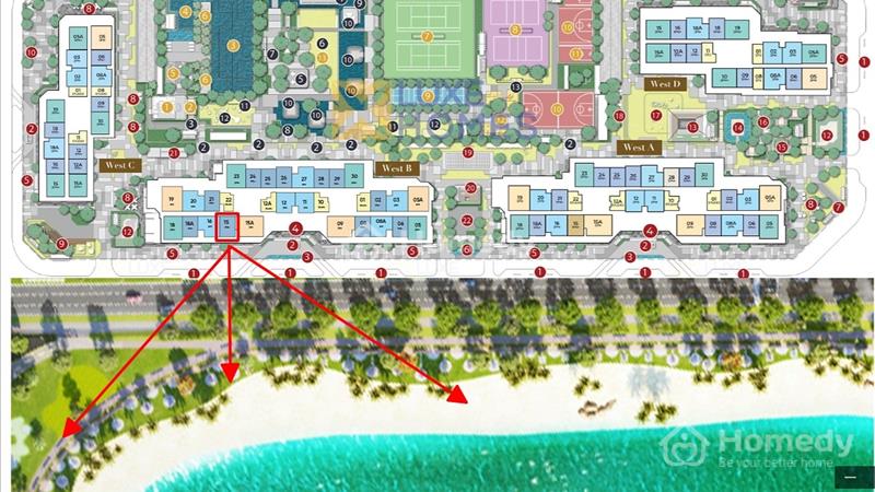 Bán 1n+1 52m Masteri view biển hồ cát trắng siêu đẹp tại Smart City giá 3.3 Tỷ - Ảnh 3