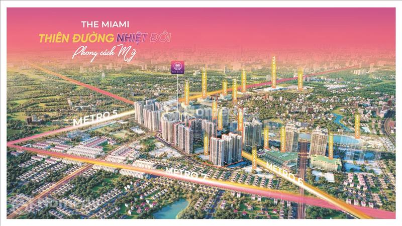 Nhận Booking chọn căn trước tòa GS5,6 phân khu Miami dự án Vinhomes Smart CIty giá từ 1,x tỷ - Ảnh 2
