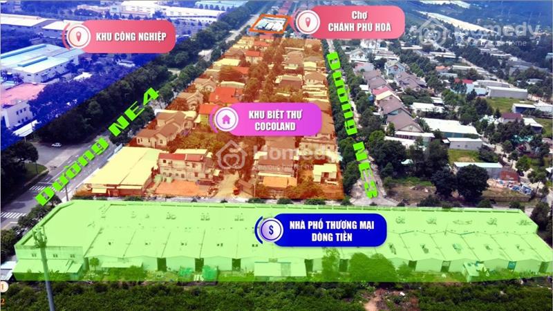 Bán nhà phố thương mại shophouse Thị xã Bến Cát - Bình Dương giá thỏa thuận - Ảnh 2