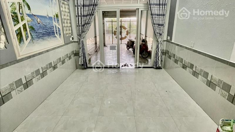Bán Nhà 100m2 có 4 Lầu, Hẻm 8M 1/ Dương Thị Mười,Q12. Xe Hơi Quay Đầu, Hoàn Công Đủ. Chỉ Nhỉnh 4Tỷ - Ảnh 1