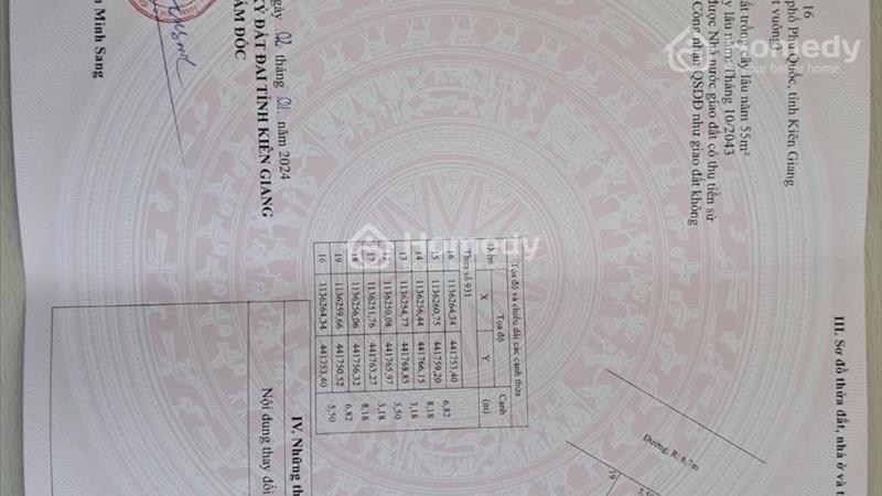 Bán đất nền dự án Huyện Phú Quốc - Kiên Giang giá 970.00 Triệu - Ảnh 1