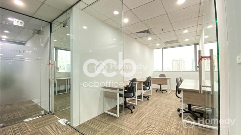 Cho thuê văn phòng Trọn gói tại Tầng 11 tòa nhà Việt Á, Duy Tân, Quận Cầu Giấy, Hà Nội cho 4-5 nv - Ảnh 2