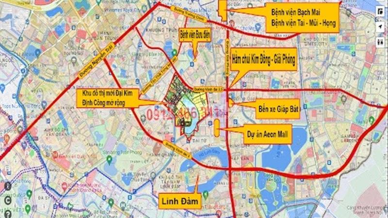 Bán nhà biệt thự, liền kề Quận Hoàng Mai - Hà Nội giá thỏa thuận, dự án Đại Kim Định Công mở rộng - Ảnh 3