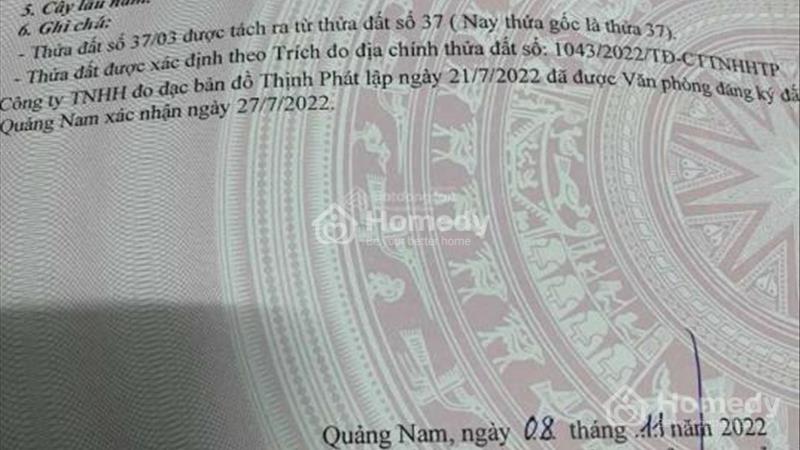 Cần bán nhanh lô đất mặt tiền 5m, hướng Tây - Bắc tại Điện Bàn - Quảng Nam, giá 1.3 tỷ - Ảnh 3