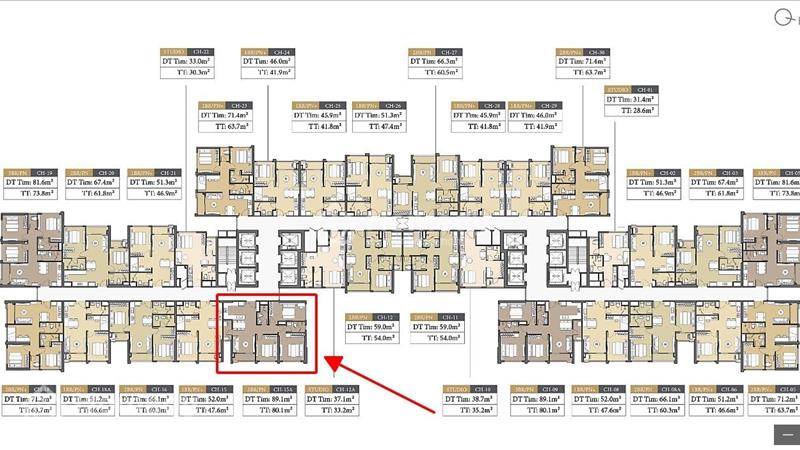 MASTERI căn hộ 3PN2WC 80m2 View Hồ công viên tầng trung. Giảm CÒN 6,3 TỶ, ký trực tiếp CĐT - Ảnh 2