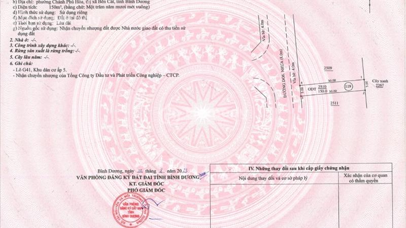 Bán nhà mặt phố Thị xã Bến Cát - Bình Dương giá 1.50 Tỷ - Ảnh 6