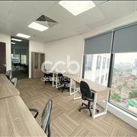 Văn phòng cho thuê đủ nội thất, miễn phí 15 dịch vụ cho 10-15 người tại Ngọc Khánh Plaza, Ba Đình