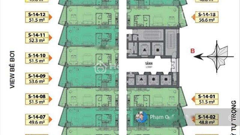 Cần bán ngay căn Gold Coast Nha Trang, 2 phòng ngủ, 61 m2, giá 3.7 tỷ tại Nha Trang - Khánh Hòa - Ảnh 1