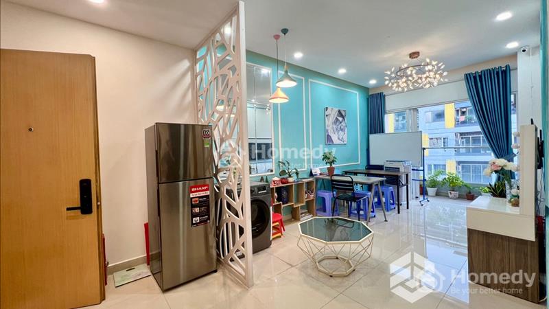 Charmington cho thuê căn 1 phòng ngủ có ban công, nội thất đẹp 15tr - Ảnh 1
