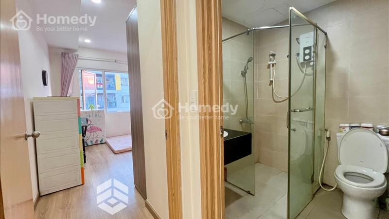 Charmington cho thuê căn 1 phòng ngủ có ban công, nội thất đẹp 15tr - Ảnh 8