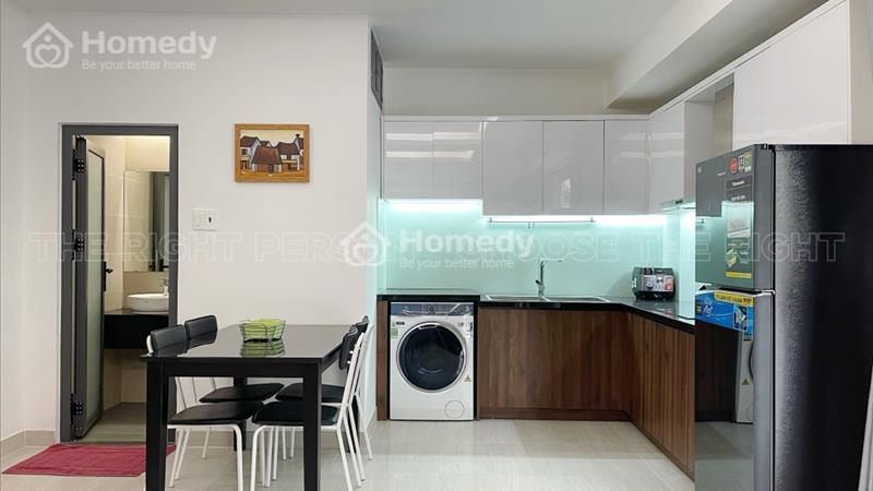 Cho thuê nguyên căn 1 phòng ngủ_1 phòng khách_Full nội thất_Điện nước giá nhà nước_Ngay Hoàng Sa - Ảnh 3