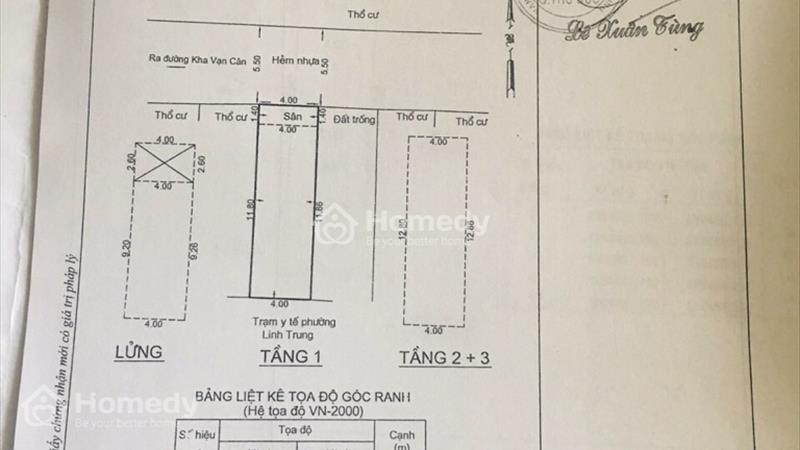 Bán nhà 4 tầng, hướng chính Bắc, cách kha vạn cân 25  mét - Ảnh 6