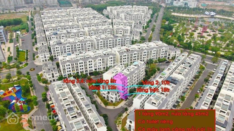 Nhà phố Vinhomes quận 9 đã hoàn thiện, giá cho thuê 15tr/tháng, có máy lạnh - Ảnh 1