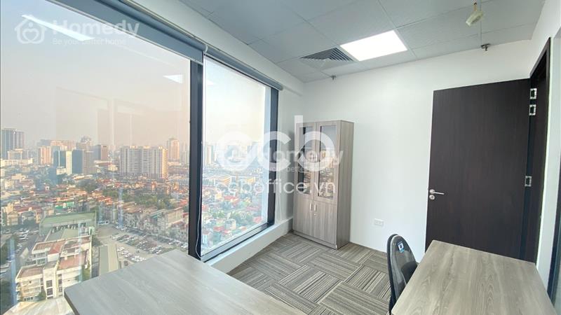 Cho thuê văn phòng full nội thất, DV cho 4-5 người view triệu đô tại tòa Ngọc Khánh Plaza, Ba Đình - Ảnh 1