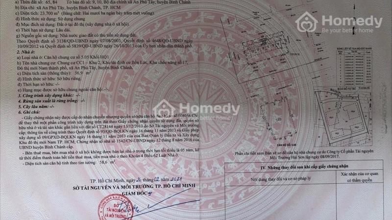 Bán căn hộ Bình Chánh - TP Hồ Chí Minh giá 1 tỷ 150 triệu. Sổ Hồng Trao tay, công chứng ngay - Ảnh 1