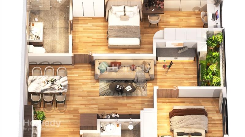 Từ 896 triệu, sở hữu ngay căn 2 ngủ trung tâm Hà Đông, Qúy IV/2024 nhận nhà - Ảnh 3