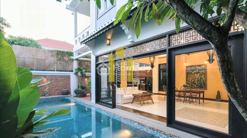 Cho Thuê Biệt Thự Cao Cấp Tại Thảo Điền 350m2 . Hồ Bơi, Sân Vườn - Ảnh 1