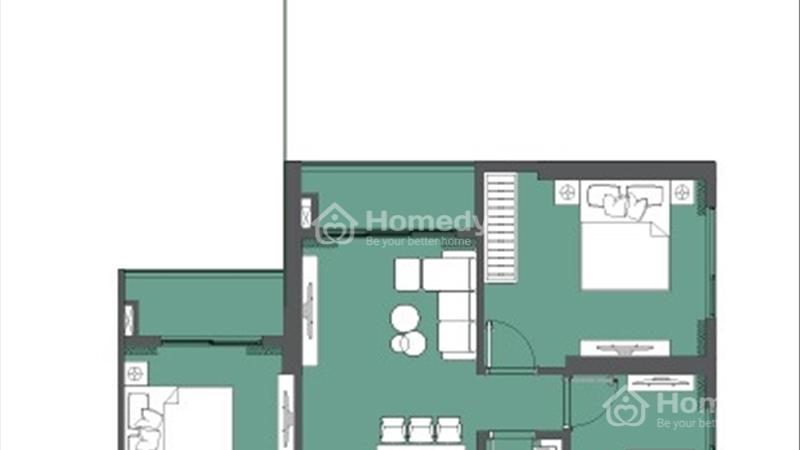 Siêu đẹp căn 3PN 93m view thoáng khu Vip Lumiere Evergreen tầng trung giá 6,2 tỷ - Ảnh 1