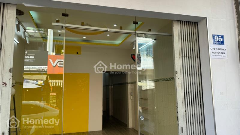 Cho Thuê Nhà Nguyên Căn Mặt Tiền Lê Quyên Q8 - 2 PN 1WX - Ảnh 1