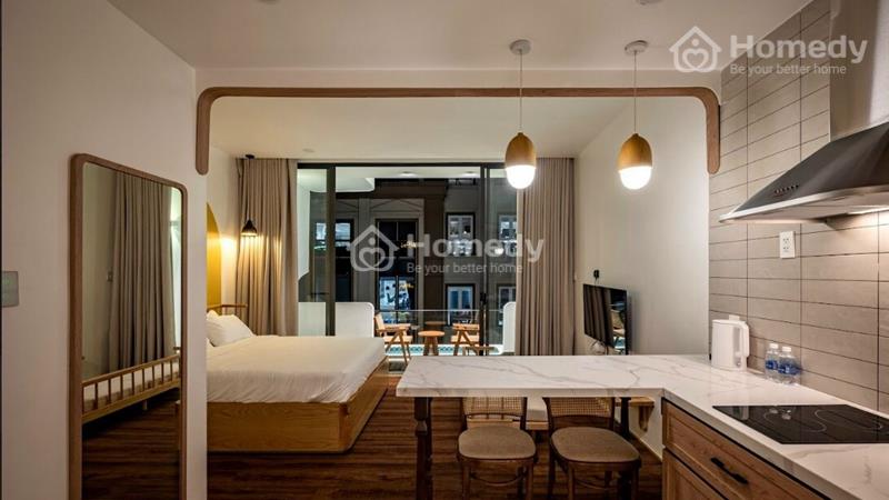 Căn hộ full nội thất hiện đại tách bếp full nội thất ngayngax tư hàng xanh - Ảnh 1