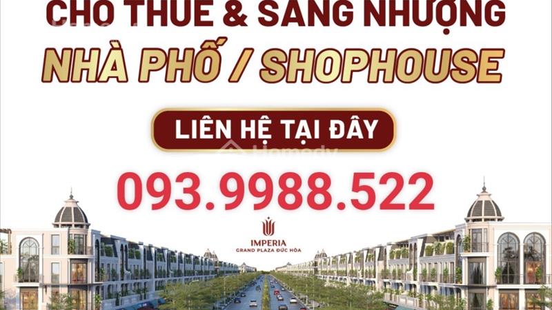 Cho thuê nhà mặt phố Huyện Đức Hòa - Long An giá 2.50 Triệu - Ảnh 1