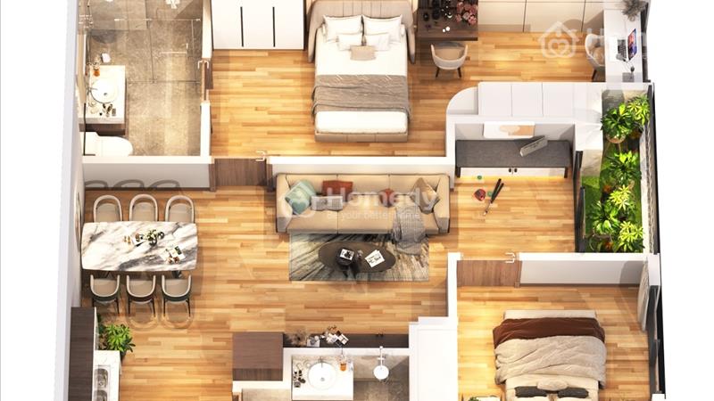 Quỹ căn ngoại giao 3PN 91m2 giá chỉ từ 4,1 tỷ, Qúy IV/2024 nhận nhà - Ảnh 3