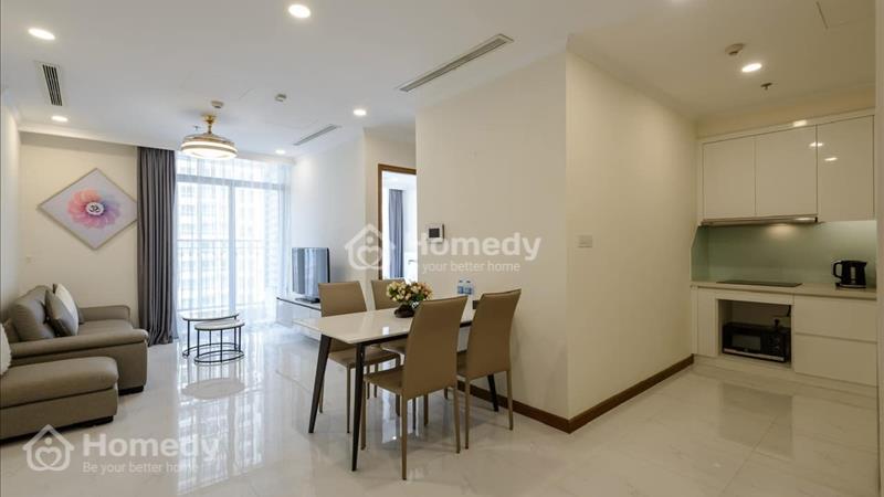 Cho thuê 3PN 2WC Vinhomes Central Park, nội thất cao cấp 102m2 - Ảnh 1