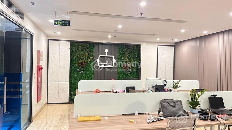 Cho thuê văn phòng 110 m2 tại Ngụy Như Kon Tum,  khu vực sầm uất, sàn sạch đẹp - Ảnh 3