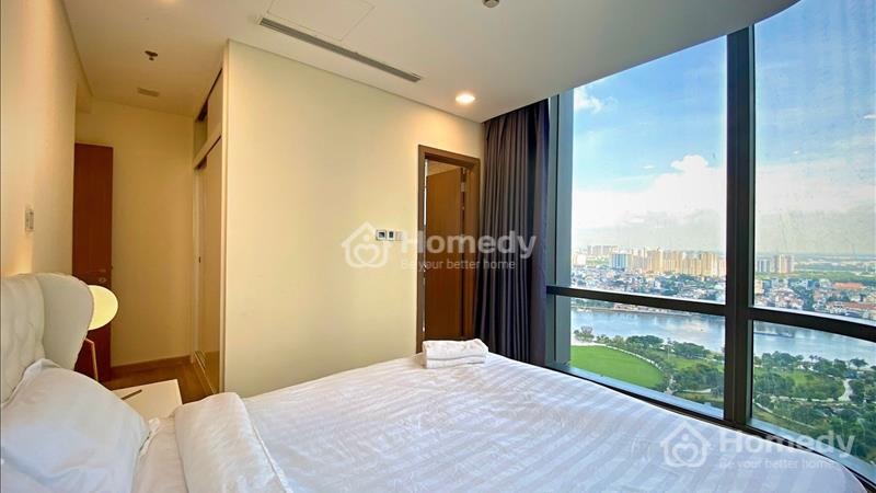 Cho thuê căn hộ 2PN 82m2 toà Landmark 5 Vinhomes Central Park Giá 18tr - Ảnh 3