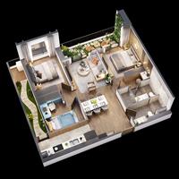 Duy nhất căn hộ Tòa W3 99.5m2 rẻ nhất dự án The wisteria - Hinode Royal Park (LH: 096.299.1168)