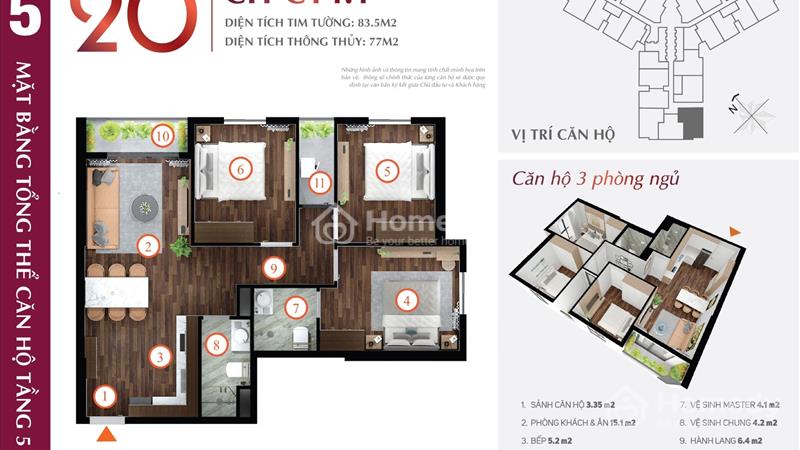 Bán căn góc 3 ngủ 2 WC Hoàng Huy Commerce tầng đẹp nhất dự án LH:0783 599 666 - Ảnh 1