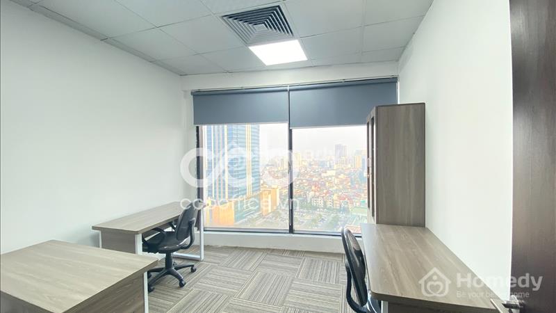 Văn phòng cho thuê đủ nội thất trọn gói dịch vụ tại phố Duy Tân, Cầu Giấy, Hà Nội - Ảnh 1