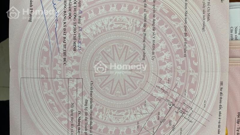 Lô đất vuông vức, đẹp, hẽm thông đường xe hơi Linh Xuân, Thủ Đức. - Ảnh 1