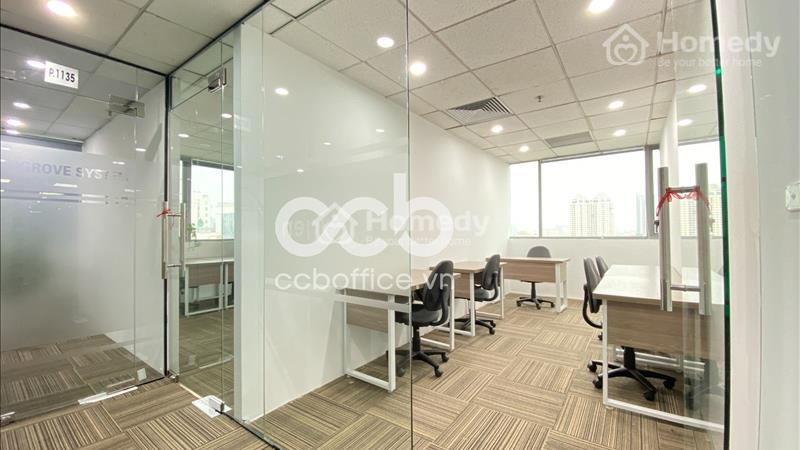 Cho thuê văn phòng full nội thất tòa nhà Việt Á, Duy Tân, Cầu Giấy, diện tích 10-20-30-50-100-500M2 - Ảnh 2