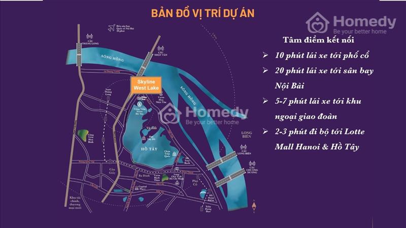 Căn hộ hàng hiệu 5* Tây Hồ Skyline West Lake - cách Đầu Rồng 200m, giá từ: 6,6-15 tỷ, trực tiếp CĐT - Ảnh 6