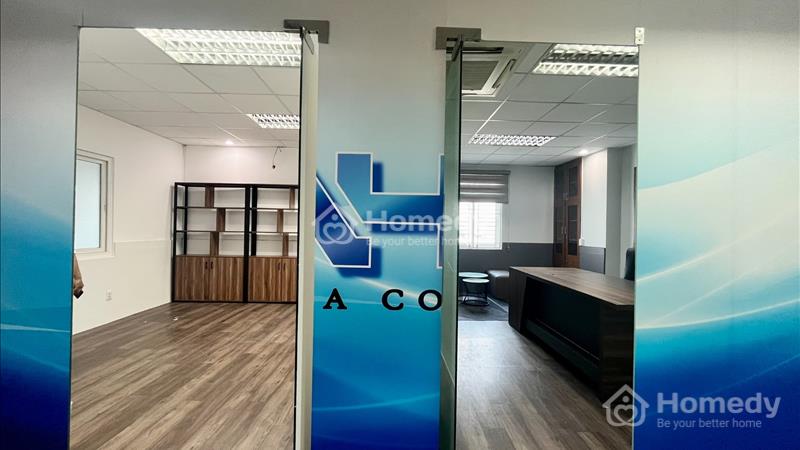 Sàn VP 100m2 lót gỗ bao điện lạnh giá chỉ 28tr ngay 3/2, quận 10 - Ảnh 2