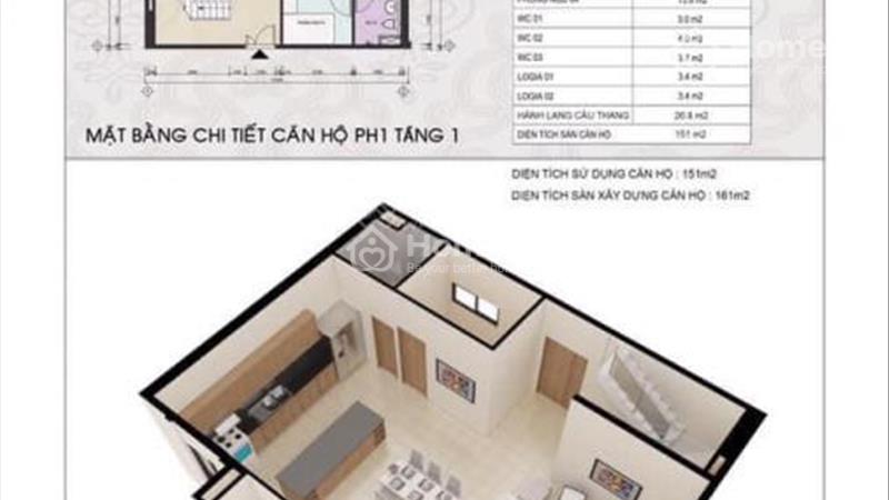 Bán gấp chung cư C1 Thành Công, 4 phòng ngủ, 161 m2, giá 6.6 tỷ tại Ba Đình - Hà Nội - Ảnh 3