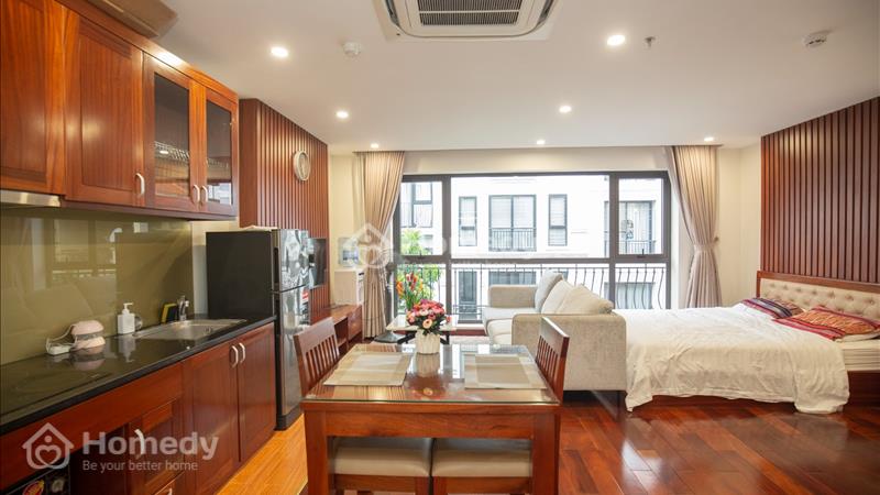 Căn hộ 1ngủ cho thuê phố đào tấn, view đẹp, ban công, nội thất mới, gần lotte - Ảnh 2