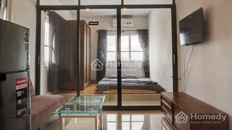 Căn hộ 1PN cửa sổ lớn ngay cầu Nguyễn Văn Cừ, nhà thờ Vĩnh Hội, Quận 4 - Ảnh 2
