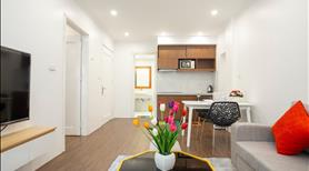 Cho thuê căn hộ dịch vụ 1 ngủ 55m2 phố Kim Mã, cạnh hồ Ngọc Khánh, Rmit. - Ảnh 6