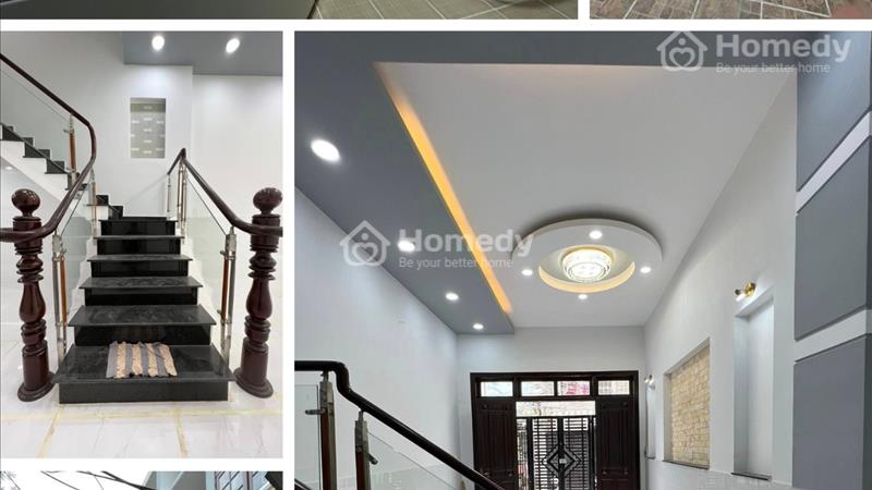 Bán nhà mới, hẻm xe hơi, 4 tầng, 64m2, Huỳnh tấn phát, Phú thuận, Q7, nhỉnh 6T - Ảnh 1